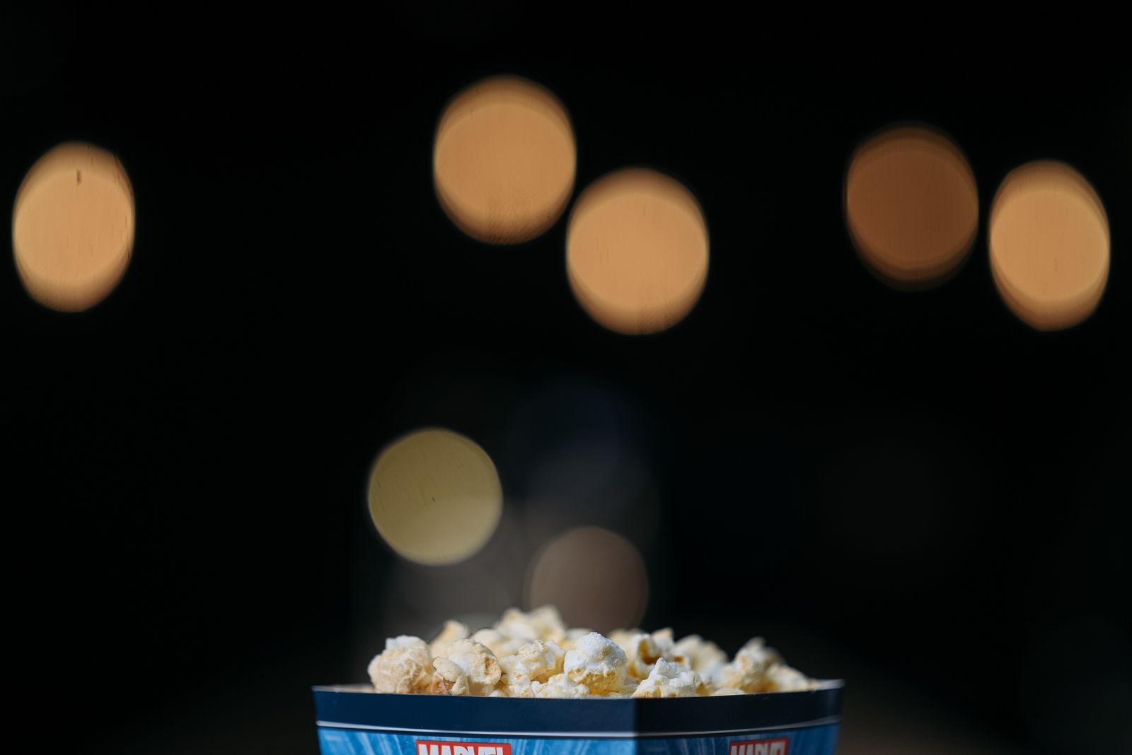 Popcorn ready for the show